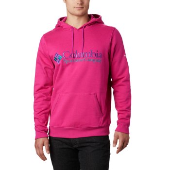 Columbia Hoodie Heren, South Lake Logo Roze, 38IERXPGT